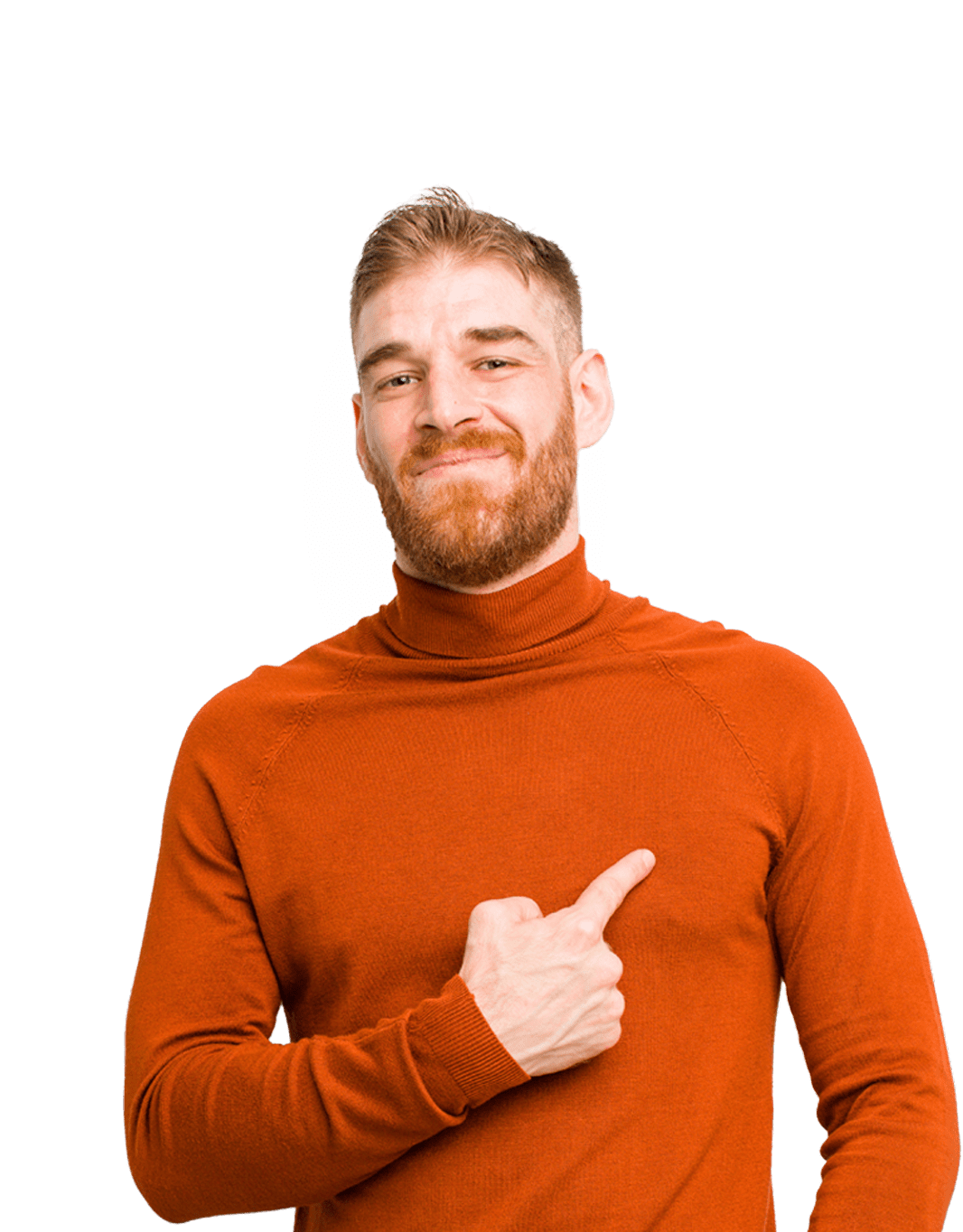 Veelgestelde vragen over coaching bij Level Coaching Een man die een duidelijk antwoord heeft gevonden op zijn vragen rond coaching.